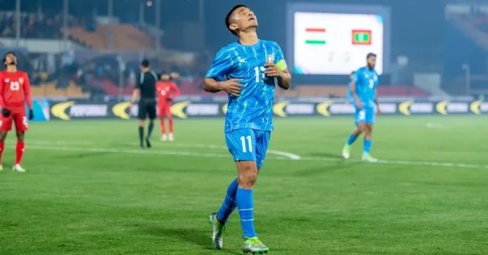 সুনীল ছেত্রীকে ছাড়াই বাংলাদেশের বিপক্ষে মাঠে নামবে ভারত, বাদ পড়লেন কিংবদন্তি স্ট্রাইকার