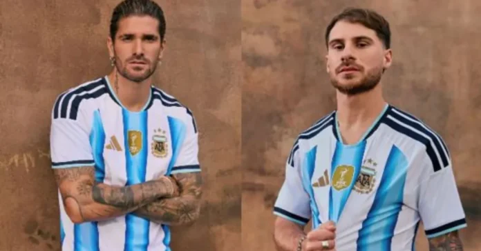 ২০২৬ বিশ্বকাপের জন্য আর্জেন্টিনার নতুন হোম জার্সি প্রকাশ