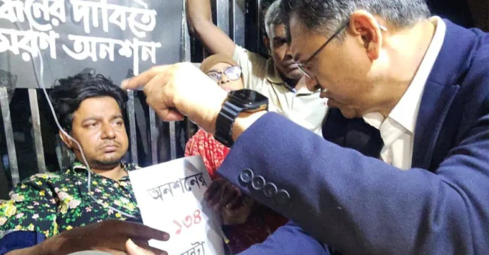 তারেক রহমানের অনশন প্রত্যাহার: সালাহউদ্দিনের আশ্বাসে আমজনতার দলের কর্মসূচি শেষ