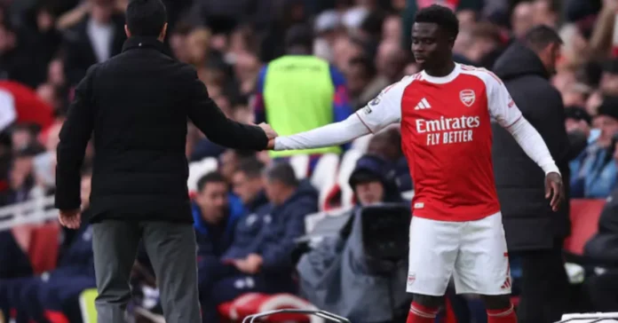 শীর্ষে থেকেও পা মাটিতে রাখতে বললেন সাকা, আর্সেনালের লক্ষ্য প্রতিটি ম্যাচে জয়