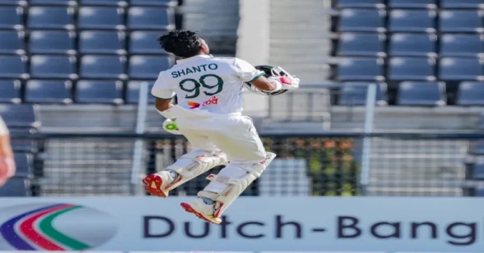 সিলেটে শান্তর ১১৪ বলে শতক, অধিনায়ক হিসেবে চতুর্থ সেঞ্চুরিতে মুশফিককে ছুঁলেন