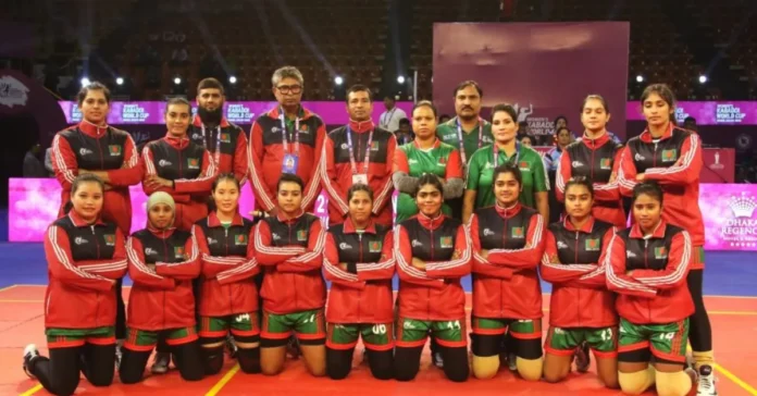 নারী কাবাডি বিশ্বকাপ: জার্মানিকে উড়িয়ে বাংলাদেশের দাপুটে জয়