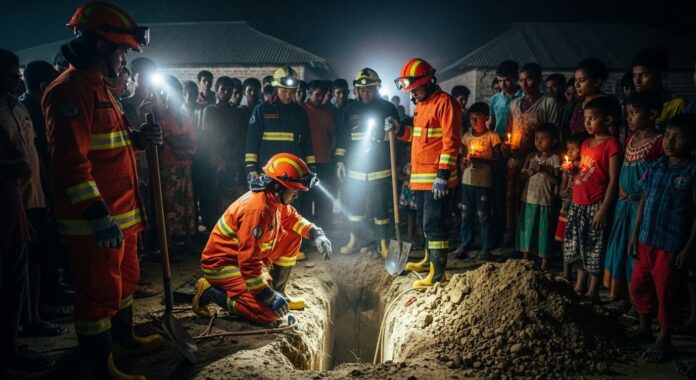 রাউজানে গর্তে পড়ে যাওয়া শিশুকে উদ্ধারে ফায়ার সার্ভিসের অভিযান - প্রতীকী চিত্র