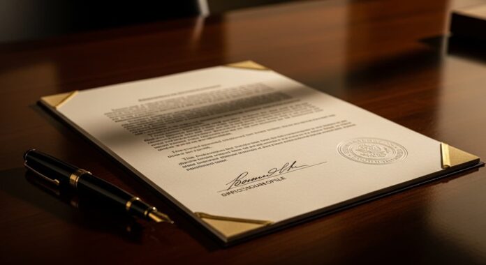 দাপ্তরিক নোটিশ বা সাংগঠনিক সিদ্ধান্তের একটি দৃশ্য - প্রতীকী চিত্র।