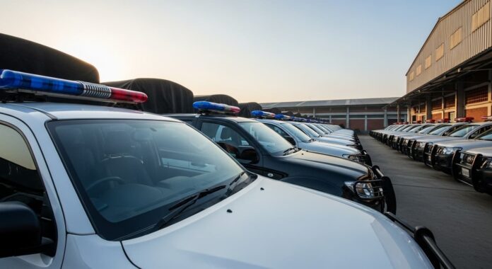 প্রগতি ইন্ডাস্ট্রিজ থেকে সংগৃহীত র‍্যাবের নতুন টহল গাড়ি - প্রতীকী চিত্র।