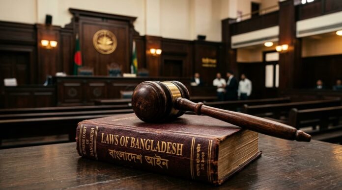 ঢাকার আদালতে মৃত্যুদণ্ডের রায়ের একটি প্রতীকী চিত্র।