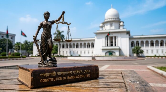 সুপ্রিম কোর্টের পৃথক সচিবালয় সংক্রান্ত হাইকোর্টের ঐতিহাসিক রায়ের প্রতীকী ছবি।