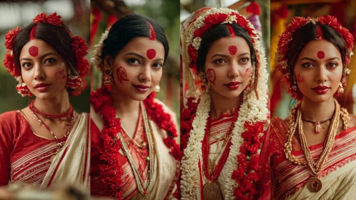 পহেলা বৈশাখ ১৪৩৩-এ ঐতিহ্যবাহী শাড়িতে সেজেছেন বাংলাদেশের জনপ্রিয় অভিনেত্রীরা।