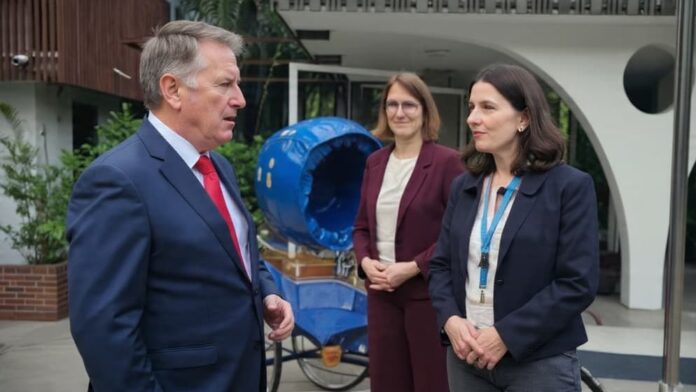 ঢাকায় ইইউ ও জার্মান সংসদীয় কমিটির প্রতিনিধিদের মধ্যে দ্বিপাক্ষিক বৈঠক।