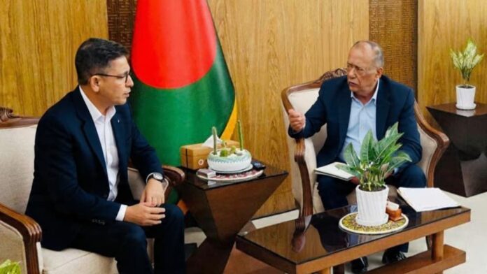 সচিবালয়ে পরিবেশ ও জলবায়ু সহযোগিতা নিয়ে ভারত ও বাংলাদেশের প্রতিনিধিদের বৈঠক।