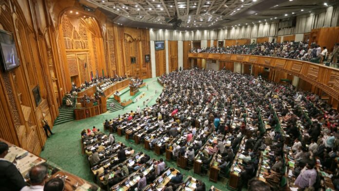 জাতীয় সংসদে কণ্ঠভোটে বিল পাস করার অধিবেশন।
