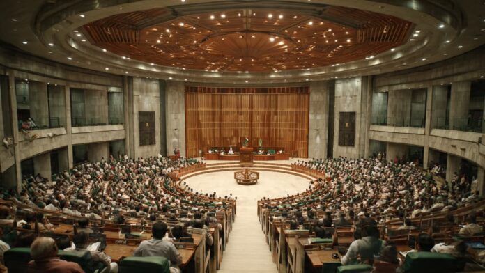 জাতীয় সংসদে জাতীয় মুক্তিযোদ্ধা কাউন্সিল (সংশোধন) বিল ২০২৬ নিয়ে আলোচনা।