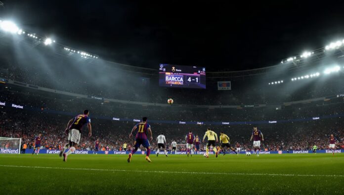 এস্পানিওলের বিপক্ষে ডার্বি ম্যাচে লামিন ইয়ামালের ড্রিবলিং ও বার্সেলোনার জয়।