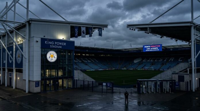 লেস্টার সিটির পয়েন্ট কর্তন ও অবনমনের শঙ্কায় কিং পাওয়ার স্টেডিয়ামের থমথমে পরিবেশ।