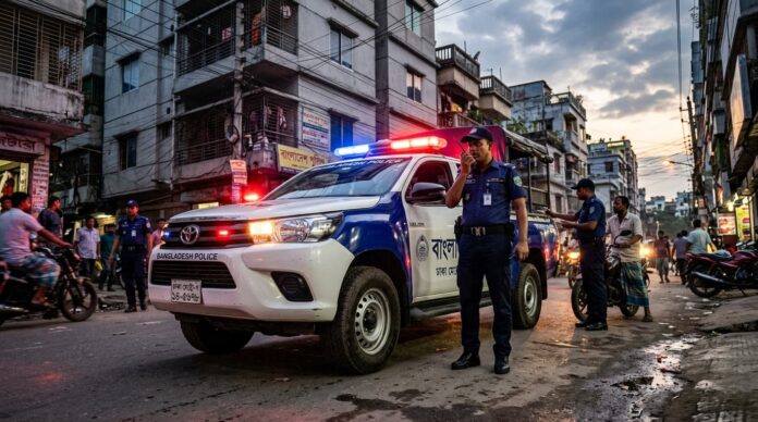 নাটোরে আওয়ামী লীগ নেতা গ্রেপ্তারে পুলিশের অভিযানের একটি প্রতীকী চিত্র।