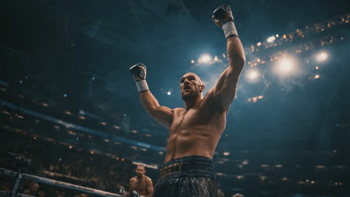 মাখমুদভকে হারানোর পর অ্যান্থনি জোশুয়াকে চ্যালেঞ্জ জানাচ্ছেন টাইসন ফিউরি।